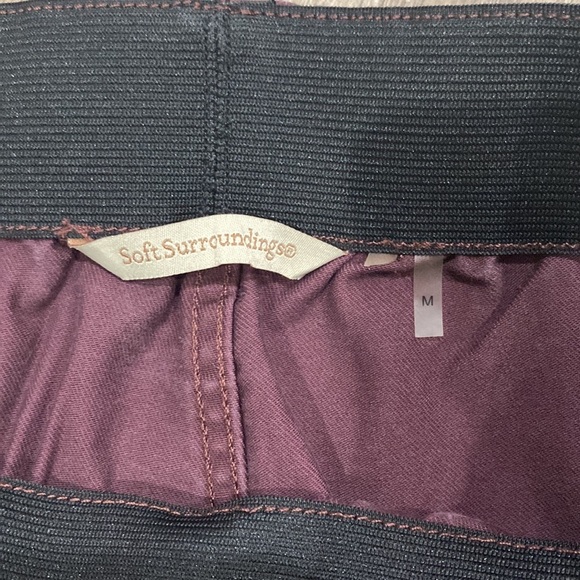 Soft Surroundings Pull on elastic waist jeans pants size medium - Picture 2 of 5